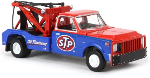 Vista 2 de Truck 1/64 1971 Chevrolet C-30 Wrecker Remolque STP aceite Dually Drivers 11 46110-B