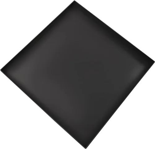 Vista 5 de Mesa auxiliar rectangular negra de metal, mesa auxiliar moderna, mesa auxiliar pequeña, mesa de sofá, mesa auxiliar impermeable, mesa de café