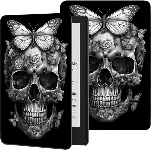 Vista 15 de Rossy Funda para Kindle de 10ª generación 2019, delgada, de piel sintética, ajustable, con encendido y apagado automático para Kindle de 10ª