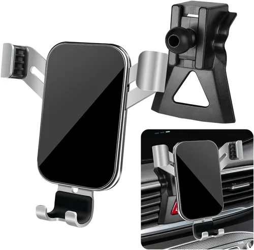 Vista 7 de Soporte para teléfono de coche para Hyundai Santa Fe 2018 2017 2016 2015 2014 2013 Auto Interior Accesorios Mejor Teléfonos Celulares Montaje