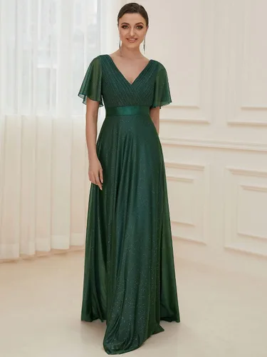 Vista 4 de Ever-Pretty Vestido formal de manga corta para mujer 50159