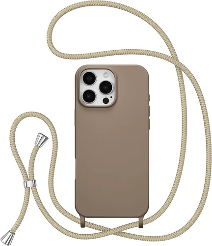 Vista 29 de ZTOFERA Funda para iPhone Air con correa, funda cruzada para teléfono con cordón ajustable para el cuello en los hombros, silicona suave a prueba