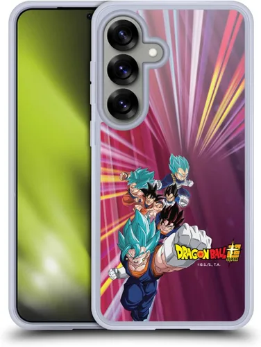 Vista 231 de Head Case Designs Funda de gel con licencia oficial de Dragon Ball Super Group Future Trunks Arc Characters [protección de grado militar] compatible