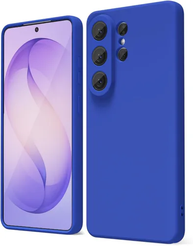 Vista 304 de oakxco Funda para teléfono Samsung Galaxy S8 de silicona líquida, delgada y fina de gel de goma suave TPU cubierta protectora simple llana