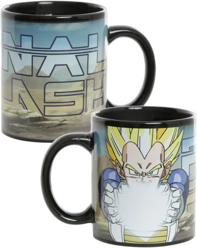 Vista 2 de Dragon Ball Z Vegeta Final Move - Taza de revelación de calor