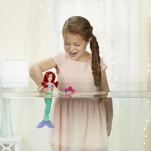 Vista 5 de Disney Princess Ariel - Muñeca de moda con cambio