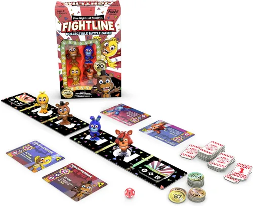 Vista 3 de Funko Five Nights at Freddy's FightLine Premier Pack Juego coleccionable para 2 jugadores a partir de 6 años