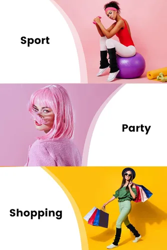 Vista 7 de Clothirily Calentadores de piernas, calentadores de piernas de neón de punto de moda para mujeres de los años 80 deportes fiesta accesorios de yoga