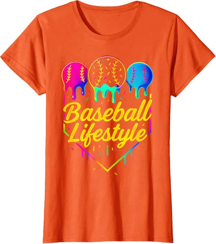 Vista 60 de Baseball Life Style 101 - Camiseta de béisbol para jóvenes