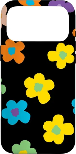 Vista 22 de Cute Flower Pattern Multicolor Wildflower Floral Yellow Case for iPhone 17