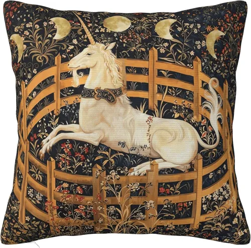 Vista 27 de Fundas de almohada William Morris diseño Strawberry Thief, fundas de almohada decorativas suaves para exteriores, fundas de almohada para decoración