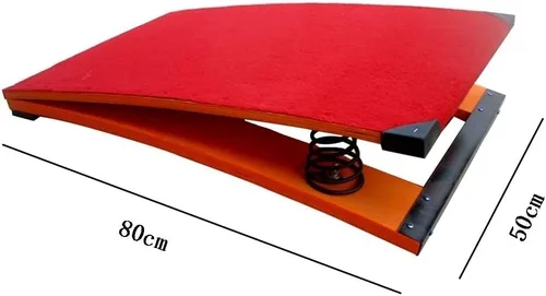 Vista 6 de GRRICEPL Escalera de gimnasia junior, trampolín para niños con 2 resortes para principiantes, para interiores y exteriores, equipo deportivo