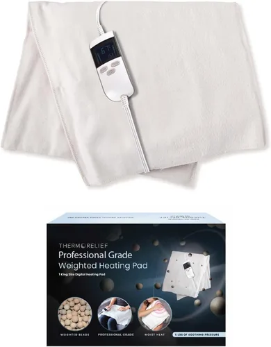 Vista 10 de ThermoRelief - Almohadilla térmica de grado profesional con calor húmedo automático de ThermoRelief, calefacción extra caliente para calor