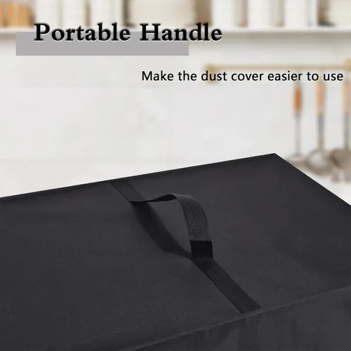 Vista 5 de Funda para freidora de aire, resistente al calor, tela de nailon impermeable, funda protectora contra el polvo para freidora de aire Ninja AF101 4