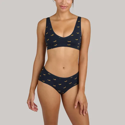 Vista 4 de MeUndies Hipster de algodón elástico para mujer - Bragas cómodas - Tela exclusiva de Tienda