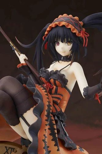 Vista 12 de Date A Live: Kurumi Tokisaki Figura de PVC totalmente pintada a escala 1:7, multicolor, 9 pulgadas