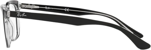 Vista 4 de Ray-Ban Rx5391f Low Bridge Fit Rectangular Prescription Eyeglass Frames