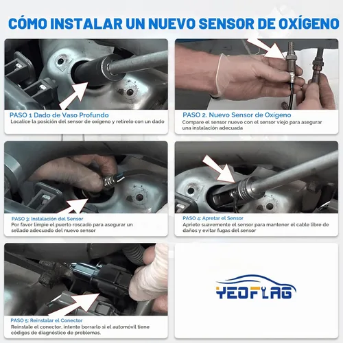 Vista 7 de Sensor O2 213-4229 2 piezas, sensor de oxígeno de repuesto automotriz para Chevy para Avalanche para Camaro para Silverado para Suburban para Tahoe