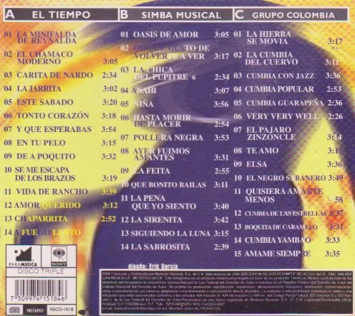 Vista 2 de Grupazos De Siempre "Varios Artist" 100 Anos De Musica