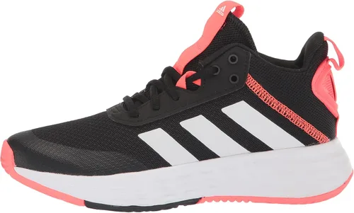 Vista 8 de adidas Ownthegame 20 - Tenis de baloncesto unisex para niños Core Black-white-turbo