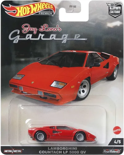 Vista 6 de Hot Wheels Vehículos de leyendas del circuito cultural del automóvil para niños de 3 años en adelante, colección premium de vehículos a escala 1:64