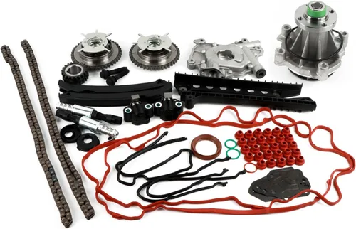 Vista 9 de Kit de cadena de distribución del motor w/VVT para Discovery Sport 2015-2018 1999CC 122Cu para Evoque 2.0L 2012-2017 Reemplazar #