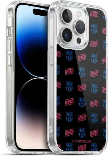 Vista 30 de Head Case Designs Funda de gel con licencia oficial del FC Barcelona con logotipo y patrón de Forca Barca [protección de grado militar] compatible