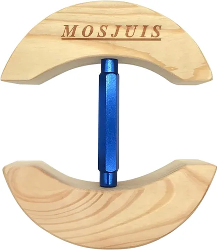 Vista 7 de Ensanchador de sombreros para sombreros ajustados de madera maciza para sombreros de vaquero, sombreros, gorras de béisbol para hombres y mujeres