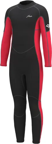 Vista 9 de Hevto Traje de neopreno para niños y niñas, jóvenes, 3/2 mm, trajes completos de neopreno para aguas frías, para natación, surf, buceo