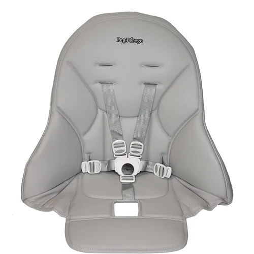 Vista 3 de Peg Perego Siesta/Prima Pappa Zero 3 - Tapicería de repuesto para silla alta con cinturón de seguridad, color naranja