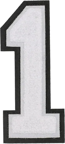 Vista 49 de GYGYL - 3 parches de letras deportivas de felpilla para planchar de tamaño grande para decoración de disfraces de equipo, altura de 4-1/2 pulgadas