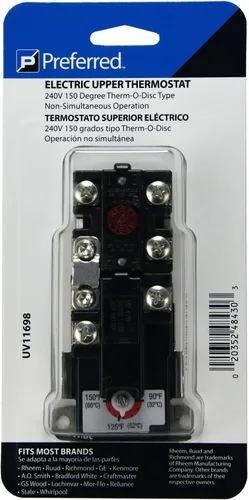 Vista 2 de Rheem UV11698 Termostato Superior Therm-O-Disc, Calentadores de Agua Eléctricos
