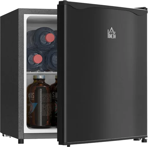 Vista 12 de HOMCOM - Congelador mini de mostrador de 3 pies cúbicos, congelador compacto vertical con estantes removibles, puerta reversible para el hogar Blanco