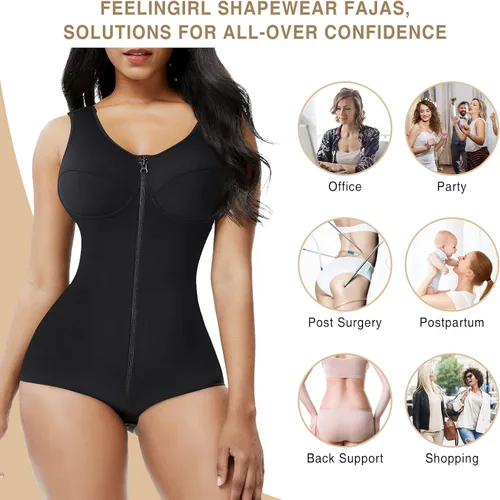 Vista 6 de FeelinGirl Fajas Colombianas BBL Stage 2 Post Surgery Compression Shapewear for Women Tummy Control Butt Lifter