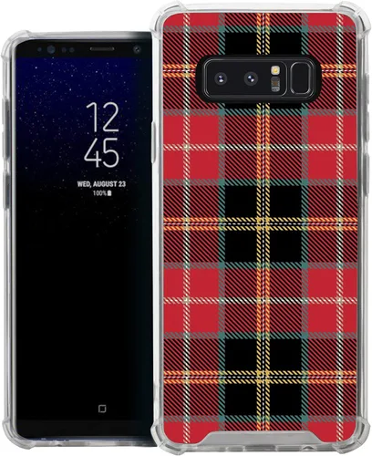 Vista 18 de CasesOnDeck Funda compatible con [Samsung Galaxy Note 8] Note 8, funda delgada y transparente de poliuretano termoplástico flexible con protección