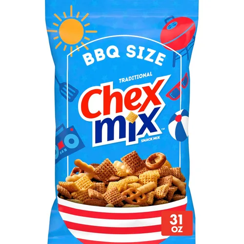 Vista 13 de Traditional Chex Mix, receta original, tamaño familiar, 12.5 oz