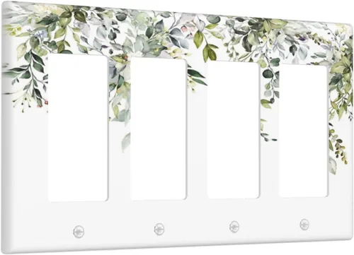 Vista 141 de Azulejos Negros Texturas Modernas Retro Marruecos 1 Gang Cubierta de Interruptor de Luz Sin Dispositivo Placa de Pared en Blanco Decorativa Placa
