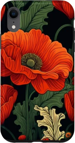 Vista 8 de Funda de flor de amapola para iPhone 15