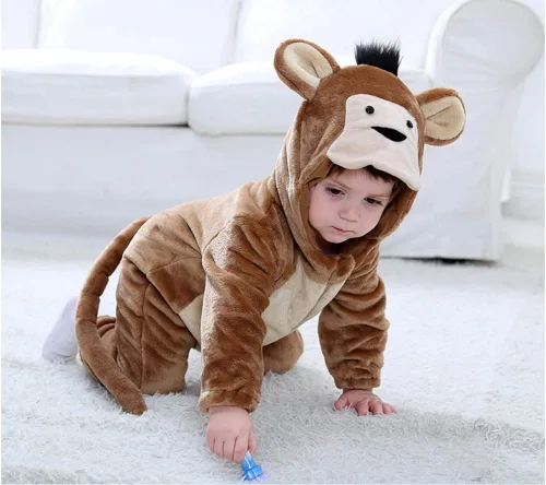 Vista 2 de TONWHAR Baby Boys Girls Animal Bodysuit Infant And Toddlers Romper Jumpsuit Halloween Costume Partywear