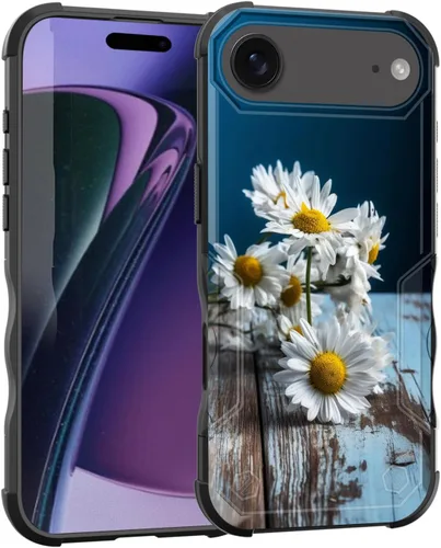 Vista 185 de Funda para iPhone Air, [doble capa] [protección contra caídas de grado militar de 10 pies] Funda resistente a prueba de golpes para iPhone Air