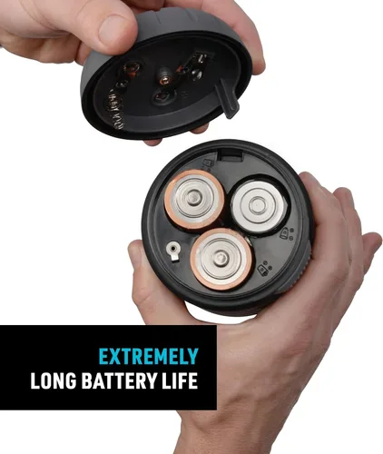 Vista 4 de Nite Ize Linterna Radiant 400, linterna de 400 lúmenes para campamento o preparación de emergencia, linterna radiante 400, color negro