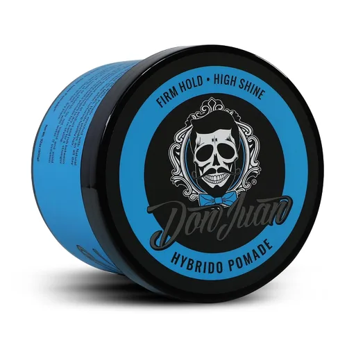 Vista 10 de Don Juan Hybrido Pomade A base de agua Fijación fuerte Alto brillo Extractos de plantas naturales y minerales oceánicos Aroma de brisa