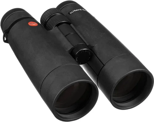 Vista 2 de Leica 10x50 Ultravid HD-Plus Prisma de techo a prueba de agua Binocular con ángulo de visión de 6.7 grados, negro