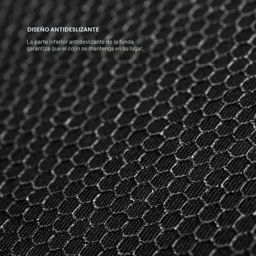 Vista 7 de Almohadón de asiento sin presión The Royal Purple Handles for Car, Office Chair, Stadium - Pressure-Reducing for Hard Seats, Temperature-Neutral