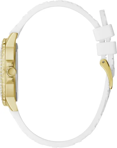 Vista 2 de GUESS US Womens White Silicone Multifunction Watch one