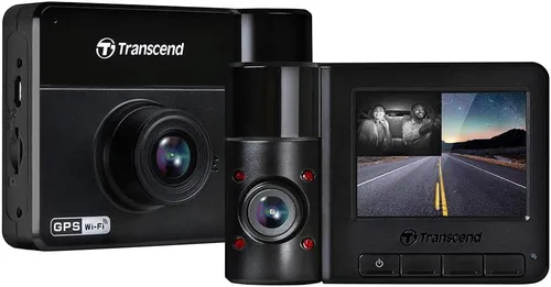 Vista 8 de Transcend Drivepro 550 Cámara de tablero de doble lente DashCam TS-DP550A-64G