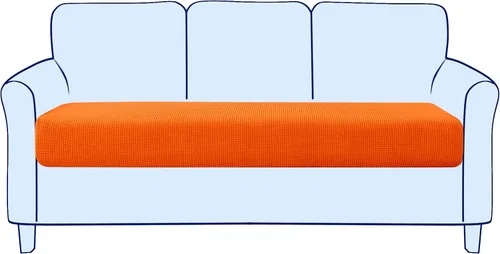 Vista 37 de SUBRTEX Funda para Sofá, Fundas Deslizables para Asientos de Autocaravana, Fundas Elásticas Duraderas para Loveseat, Protector de Muebles de Spandex