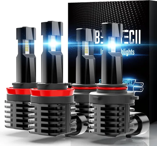 Vista 11 de BEAMTECH Bombilla antiniebla H/4, 2 piezas Bombilla H4, 6500K, sin ventilador, estable, apta para motocicleta