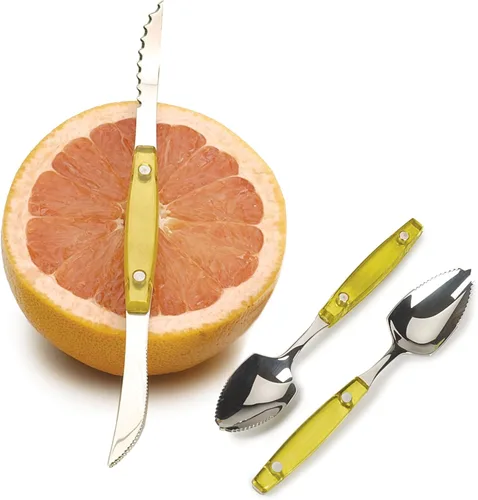 Vista 4 de RSVP International Endurance Grapefruit Tool Collection Acero inoxidable, apto para lavavajillas, doble cuchillo