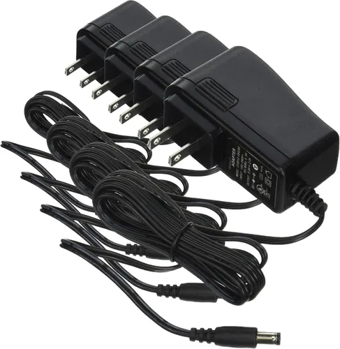 Vista 2 de iMBAPrice, adaptador de pared 9V CC - conector de 5,5 x 2,1, 500mA UL Negro